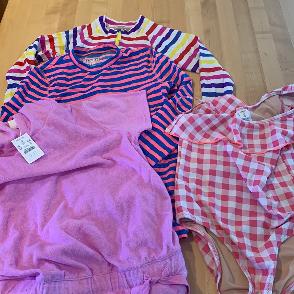 Crewcuts Girls Swim Bundle Winter Vacation 12